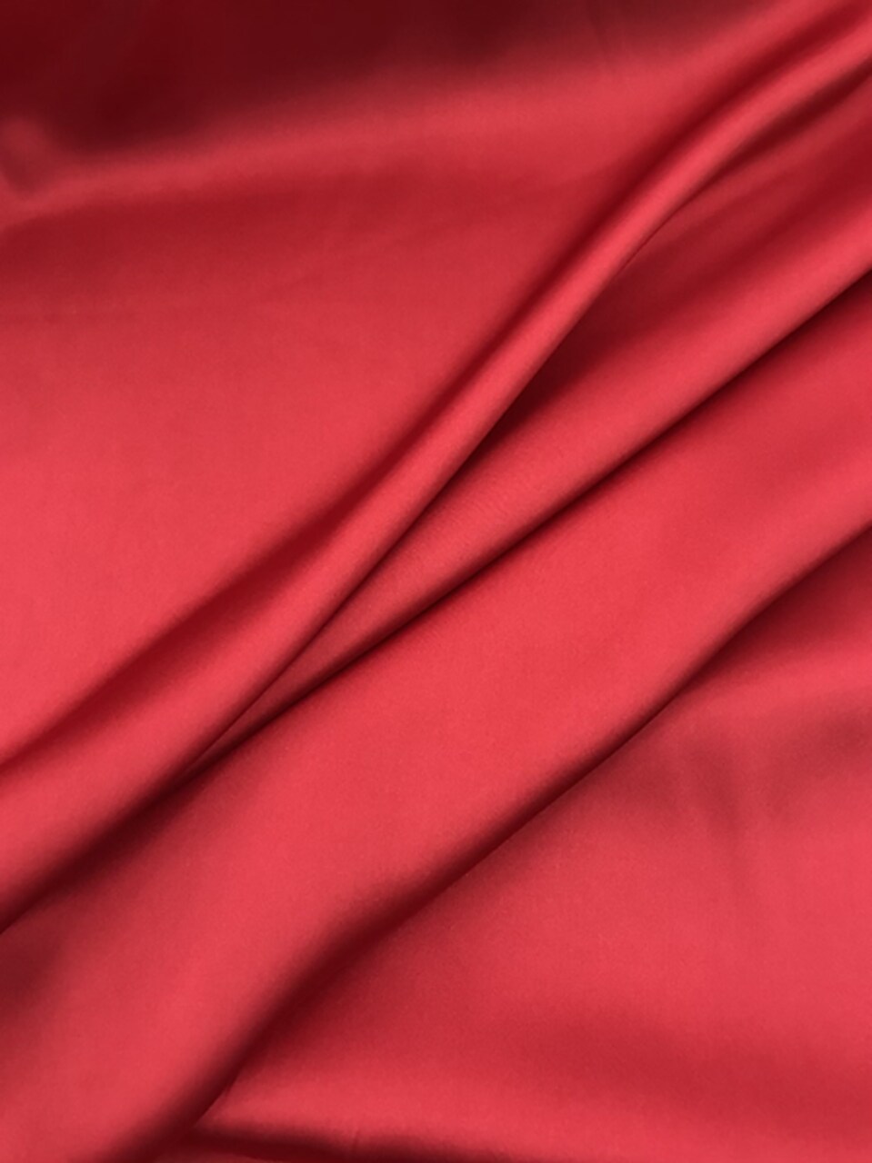 1 Yard Red Charmeuse Fabric Shiny Lightweight Polyester 58 Inch Wide for Sewing and Costumes